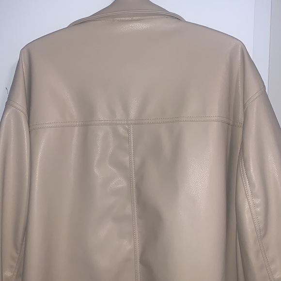 Faux leather jacket - Picture 9 of 13